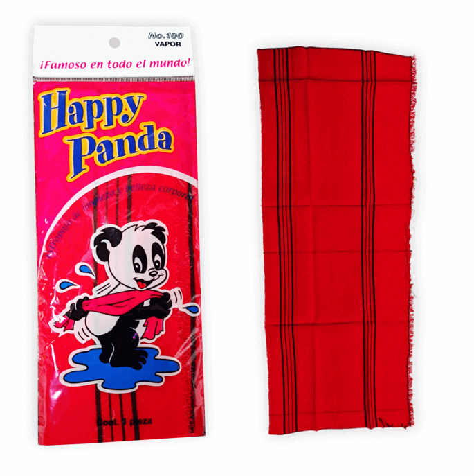Estropajo Toalla Happy Panda Vapor