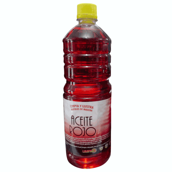 Aceite Rojo para Maderas 1 L