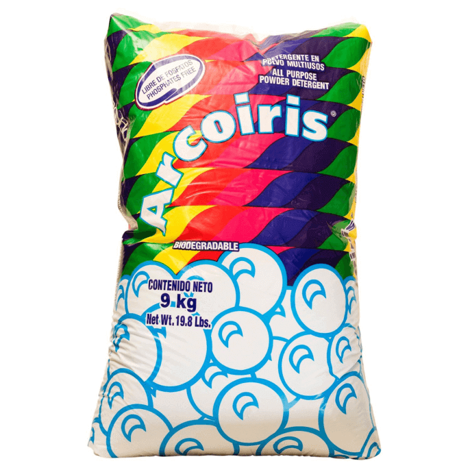 Detergente Arcoiris 9 Kg